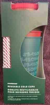 Starbucks Holiday Cold Cups Reusable 2019 - NEW !!  - Sold on eBay Nov, 5th 2019 for $48.00
