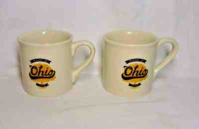 Set of 2 Starbucks 2013 Made in Ohio USA 14fl. Oz. Buckeye Tree Mugs - Sold on eBay Nov, 5th 2019 for $18.99