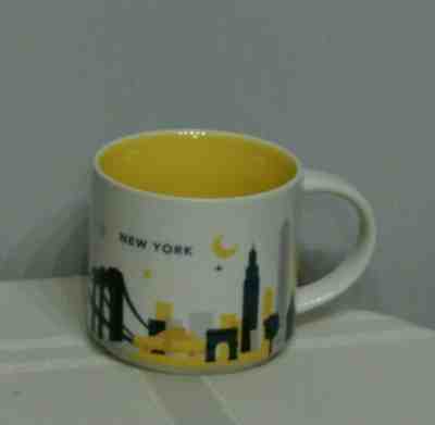Starbucks Coffee Mug You Are Here YAH Collectible Cup New York NYC Skyline NEW - Sold on eBay Nov, 5th 2019 for $24.99