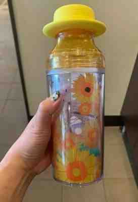 Double Wall Sunny Bottle HIMAWARI 473ml Sunflower Starbucks Japan 2019 Summer - Sold on eBay Nov, 5th 2019 for $45.00