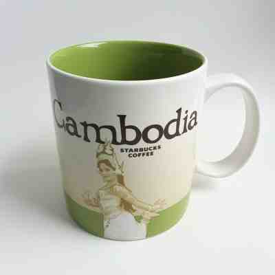Original Starbucks City Mug 16 oz Global icon city Cambodia, Series 2016 - Sold on eBay Nov, 5th 2019 for $21.00