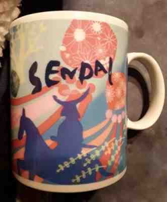 Starbucks Coffee Art Mug Japan 2015 SENDAI Excellent Condition 4" High  - Sold on eBay Nov, 5th 2019 for $45.00