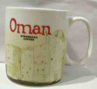 OMAN Starbucks Coffee 2014 CITY ICON SERIES MUG CUP 16 oz  VHTF - Sold on eBay Nov, 5th 2019 for $24.99