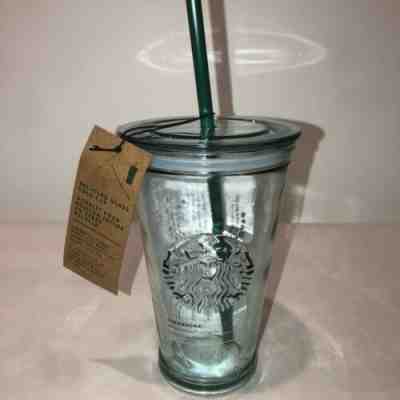 NEW Starbucks Recycled Glass Tumbler Cup To Go - Made In Spain - FREE SHIPPING - Sold on eBay Nov, 4th 2019 for $19.99