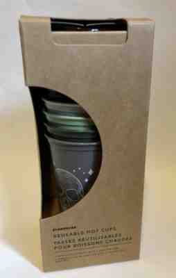 NEW HTF Starbucks Halloween Reusable Hot Cups - Sold on eBay Nov, 4th 2019 for $29.00