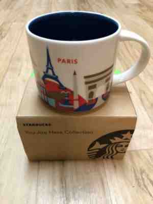 rare mugs Starbucks PARIS You Are Here 14 oz mug with SKU tag - Sold on eBay Nov, 4th 2019 for $34.00