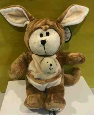 Starbucks Australia Kangaroo and her Joey Bearista Soft Plush Bear Toy - Sold on eBay Nov, 4th 2019 for $36.88