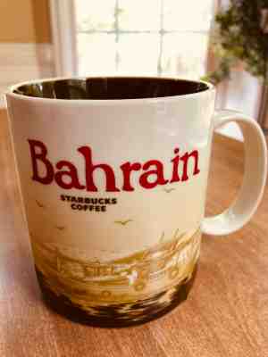 Starbucks Bahrain 16oz Global Icon Coffee Mug Collector Travel the World MINTY - Sold on eBay Nov, 4th 2019 for $19.99