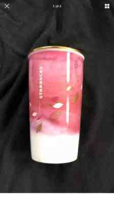 2016 New Starbucks Japan Cherry Blossom Sakura Day Ceramic Tumbler Mug Cup - Sold on eBay Nov, 4th 2019 for $95.00