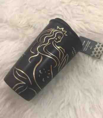 STARBUCKS TUMBLER 2017 SIREN ANNIVERSARY CROWN DOUBLE WALL TRAVELER MUG RARE NEW - Sold on eBay Nov, 4th 2019 for $55.00