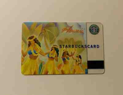 2009 STARBUCKS HULA HAWAII CARD - Sold on eBay Nov, 4th 2019 for $19.00