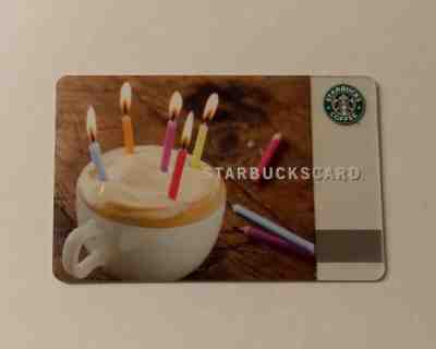 STARBUCKS "HAPPY BIRTHDAY" 2009 TEST CARD - 6053 - Sold on eBay Nov, 4th 2019 for $59.00