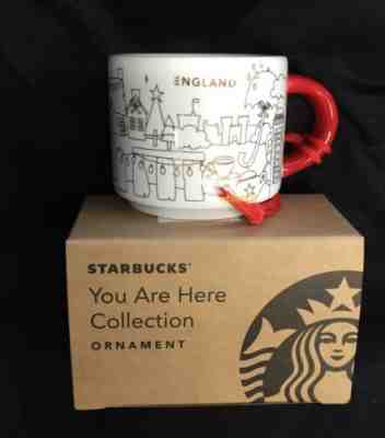 Starbucks England Ornament YAH Demi 2018 Christmas Stonehenge You Are Here 3 oz - Sold on eBay Nov, 4th 2019 for $49.99