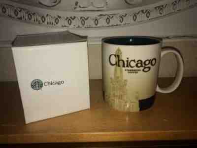 NEW Starbucks Chicago Global Icon Collector Series 16 oz Mug - FREESHIP - Sold on eBay Nov, 4th 2019 for $29.00