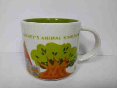 STARBUCKS COFFEE MUG Disney’s Animal Kingdom You Are Here 14 Oz!! - Sold on eBay Nov, 4th 2019 for $56.99