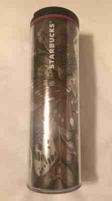 2 Starbucks 2019 Butterfly Floral Acrylic Travel Tumbler Limited Edition 16 Oz - Sold on eBay Nov, 4th 2019 for $45.00