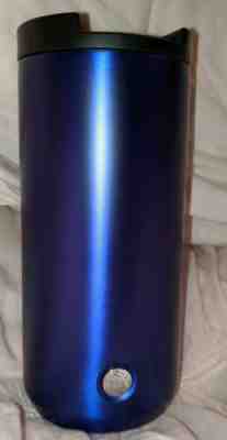 *NEW* Starbucks Iridescent Blue/Purplish  Tumbler, Tall sized.  Free Shipping - Sold on eBay Nov, 4th 2019 for $27.99