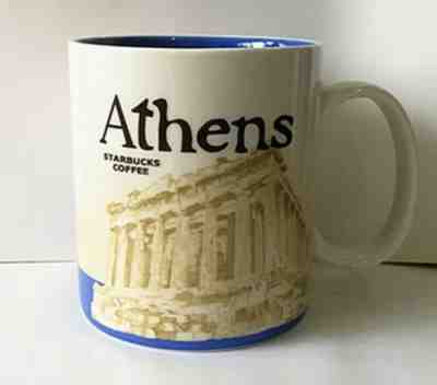 Starbucks Global Icon Collectors Mug Athens 16oz NIB USA Seller - Sold on eBay Nov, 4th 2019 for $64.99