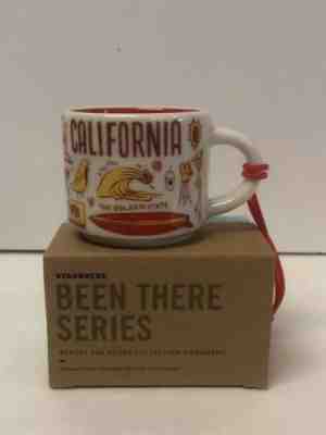 Starbucks California Ornament Demitasse Mini Mug Espresso Been There Series NEW - Sold on eBay Nov, 4th 2019 for $24.99