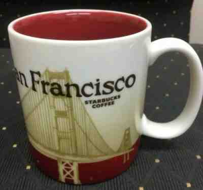 Starbucks Icon Mug San Francisco RARE - Sold on eBay Nov, 4th 2019 for $26.00