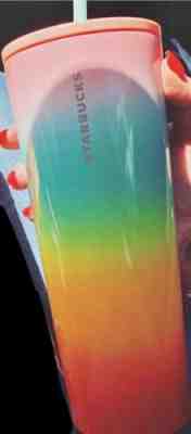 Starbucks Summer Collection Rainbow Tumbler - 24oz - Sold on eBay Nov, 4th 2019 for $33.50