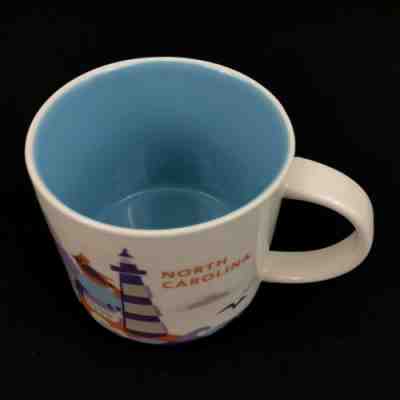 Starbucks North Carolina You Are Here Collection Coffee Mug Tea Cup 14oz 2015 - Sold on eBay Nov, 3rd 2019 for $22.49