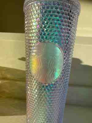 RAINBOW STARBUCKS IRIDESCENT STUDDED UNICORN TUMBLER - Sold on eBay Nov, 3rd 2019 for $60.00
