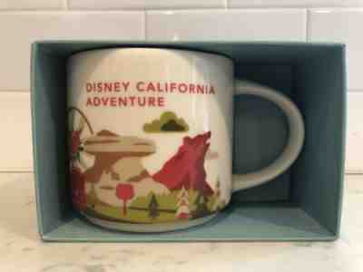 Starbucks DISNEY CALIFORNIA ADVENTURE v1 Mug You Are Here YAH  - Sold on eBay Nov, 3rd 2019 for $19.99