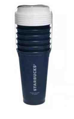 STARBUCKS Reusable Grande 16 OZ Plastic Travel To Go Coffee Cups Lids Set Of 5 - Sold on eBay Nov, 3rd 2019 for $17.77