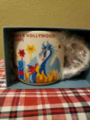 Starbucks Disney HOLLYWOOD STUDIOS "Dragon" YAH 14oz Ceramic Mug - VERSION 2 - Sold on eBay Nov, 3rd 2019 for $280.00