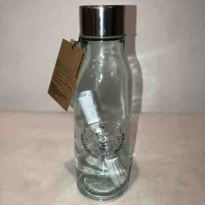 *NEW* Starbucks Recycled Glass Water Bottle 20oz - Made In Spain - FREE SHIPPING - Sold on eBay Nov, 3rd 2019 for $21.99
