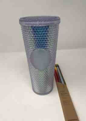NEW STARBUCKS COLD CUP IRIDESCENT SPIKED UNICORN RAINBOW RARE TUMBLER 24 fl - Sold on eBay Nov, 3rd 2019 for $66.00