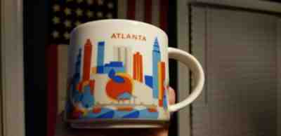 Starbucks Atlanta Mug You Are Here Collection  - Sold on eBay Nov, 3rd 2019 for $17.99