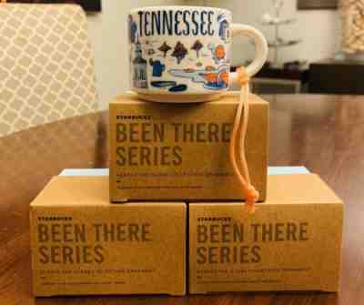 Starbucks Been There Series 2oz Ornament Mug Tennessee Brand New!!! HTF - Sold on eBay Nov, 3rd 2019 for $24.99