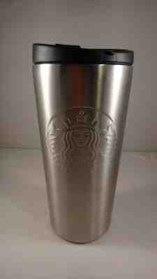 STARBUCKS Stainless Steel Mermaid Travel Tumbler with Screw Lid - Sold on eBay Nov, 3rd 2019 for $20.00