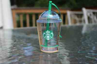 STARBUCKS 2016 COLD CUP DOMED ORNAMENT - Sold on eBay Nov, 3rd 2019 for $15.00