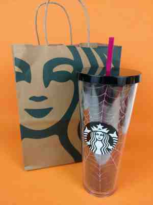 STARBUCKS HALLOWEEN Fall 2019 SPIDER WEB TUMBLER Limited Edition SOLD OUT - NEW  - Sold on eBay Nov, 3rd 2019 for $39.95