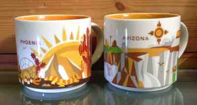 Starbucks YOU ARE HERE Phoenix + Arizona Coffee Mug Cup Collection 2013 2014