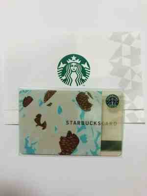 2002 STARBUCKS JAPAN  PINE CORN CARD PIN INTACT FREE SHIPPING VERY RARE - Sold on eBay Nov, 3rd 2019 for $28.00