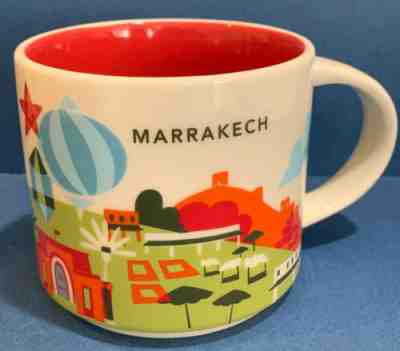 Starbucks MARRAKECH Morocco You Are Here (YAH) 14 Oz Mug Collection Without Box