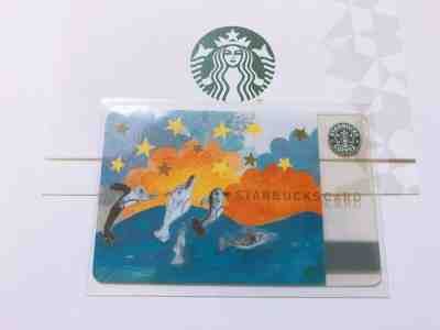 2003  STARBUCKS JAPAN  DOLPHIN MAKE A WISH CARD PIN INTACT FREE SHIPPING RARE - Sold on eBay Nov, 3rd 2019 for $38.00