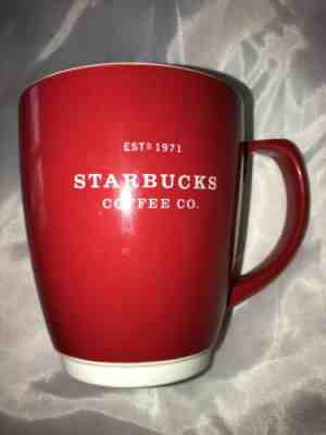2007 Starbucks Coffee Mug 18oz Large Red - Sold on eBay Nov, 3rd 2019 for $22.50