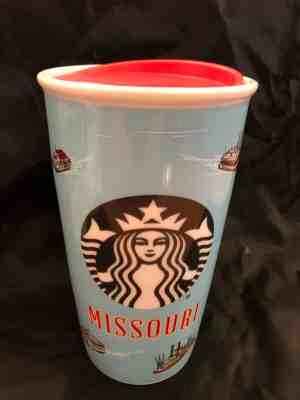 Starbucks Missouri 2016 Local Collection Ceramic Tumbler 12oz Coffee Mug Rare - Sold on eBay Nov, 3rd 2019 for $17.99