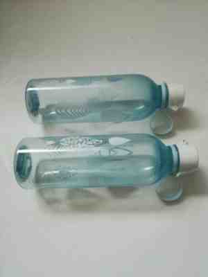 2 Brand New Sealed Starbucks Water Bottles Plastic Blue White Summer 24oz  - Sold on eBay Nov, 3rd 2019 for $18.00