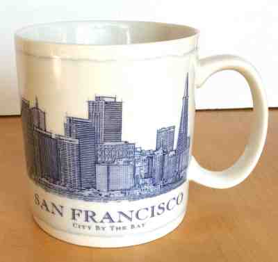 Starbucks SAN FRANCISCO Architecture Series Coffee Mug 2006 18 Oz City By Th Bay - Sold on eBay Nov, 2nd 2019 for $16.99