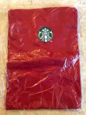 Starbucks Red Apron Christmas Holiday New Logo Sealed In Package - Sold on eBay Nov, 2nd 2019 for $37.99