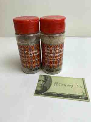 2- RARE Starbucks Sea Salt Topping (2.83 OZ) Exp 02/20 SEALED Not Avail In Store - Sold on eBay Nov, 2nd 2019 for $44.50