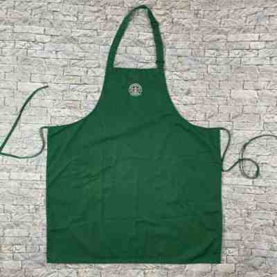 Starbucks Green Barista Apron Logo Pockets One Size - Sold on eBay Nov, 2nd 2019 for $25.00