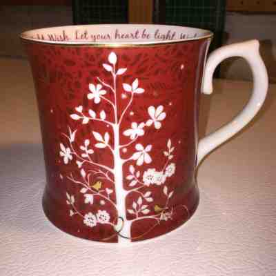 2009 Starbucks Coffee Mug HEART BE LIGHT CHRISTMAS TREE HOLIDAY Rosanna - Sold on eBay Nov, 2nd 2019 for $17.99