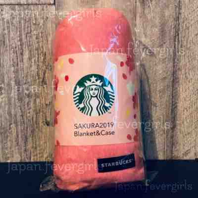 Starbucks Japan Sakura Series 2019 Blanket & Case - Sold on eBay Nov, 1st 2019 for $29.80